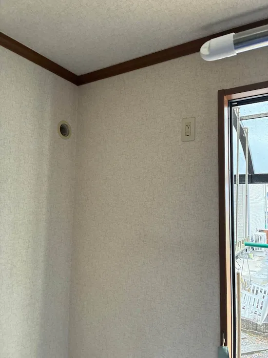 工事前　埼玉県熊谷市のお客様のエアコン工事