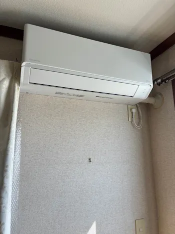埼玉県熊谷市のお客様のエアコン工事