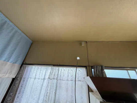 工事前　静岡県富士宮市のお客様のエアコン工事