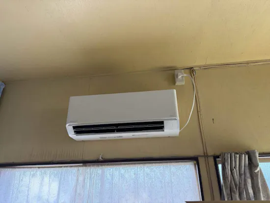 工事後　静岡県富士宮市のお客様のエアコン工事