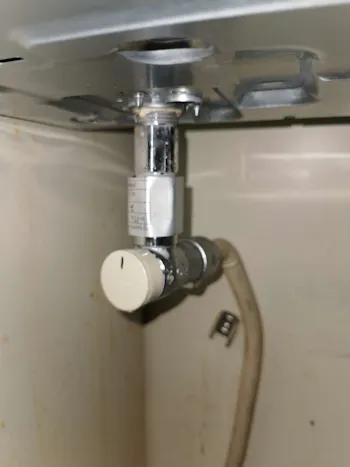 神奈川県茅ヶ崎市のお客様のビルトインコンロ・ガスコンロ工事　具体的な工事内容2