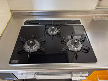 茨城県牛久市のお客様のビルトインコンロ・ガスコンロ工事