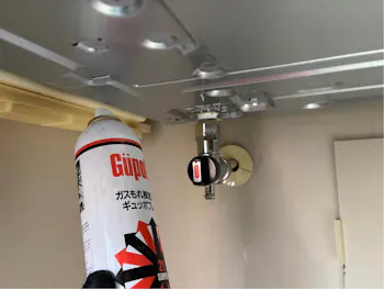 群馬県前橋市のお客様のレンジフード交換工事　具体的な工事内容3