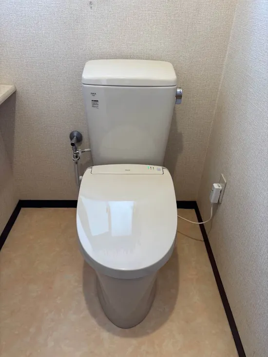工事後　群馬県高崎市のお客様のトイレ工事