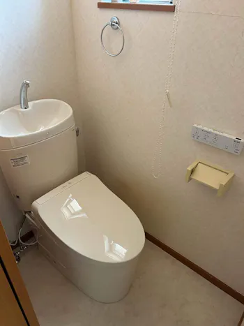 東京都八王子市のお客様のトイレ工事