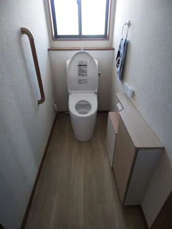 福島県いわき市のお客様のトイレ工事
