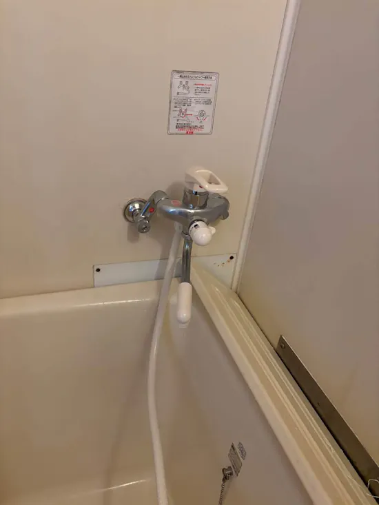 工事後　茨城県阿見町のお客様の水栓工事