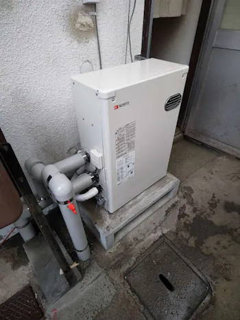福島県いわき市のお客様の給湯器工事
