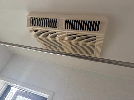 工事前　千葉県茂原市のお客様の浴室乾燥機工事