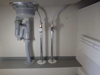 愛知県豊田市のお客様のキッチン水栓交換工事　具体的な工事内容1