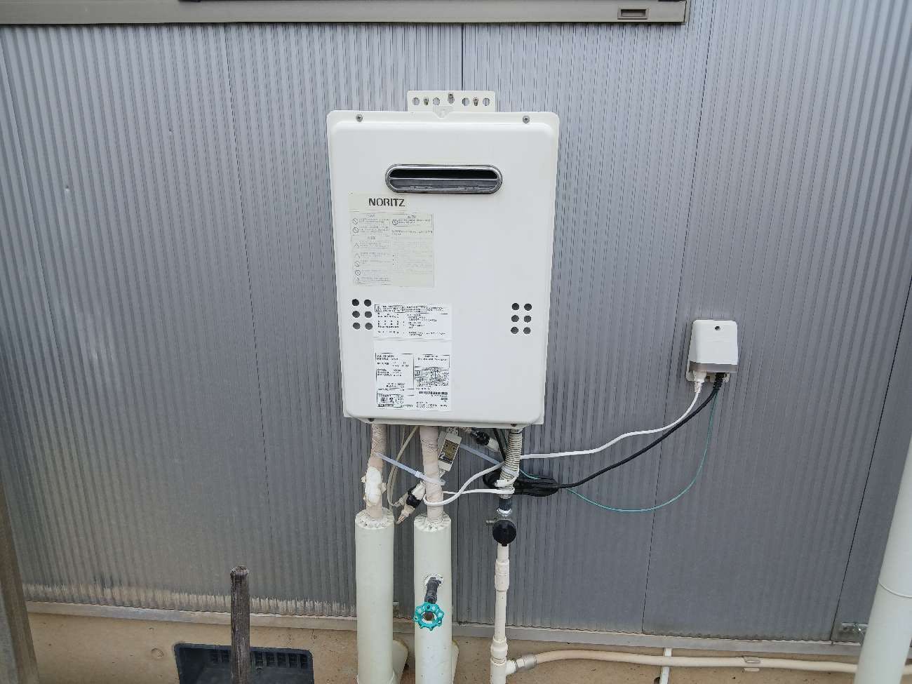 長野県上田市のお客様のガス給湯器工事