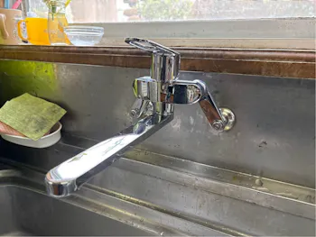 群馬県安中市のお客様のキッチン水栓交換工事