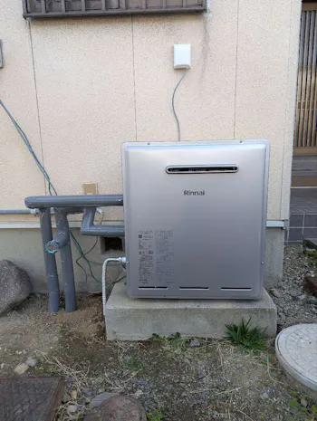 三重県桑名市のお客様の給湯器工事