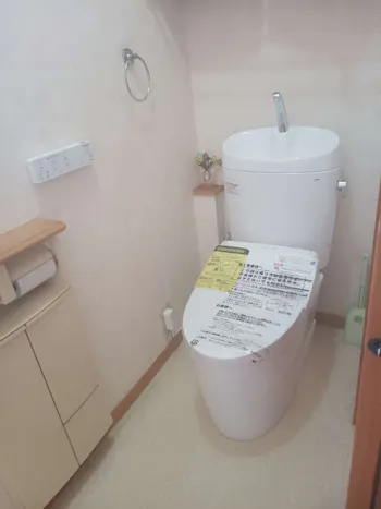 東京都青梅市のお客様のトイレ工事　具体的な工事内容1