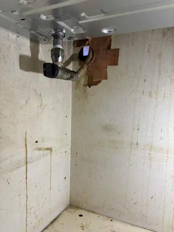 茨城県行方市のお客様のビルトインコンロ・ガスコンロ工事　具体的な工事内容1