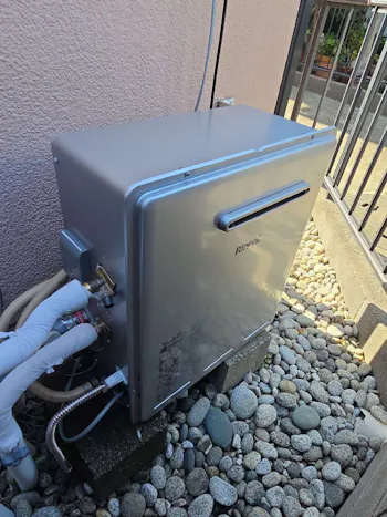 神奈川県茅ヶ崎市のお客様の給湯器工事