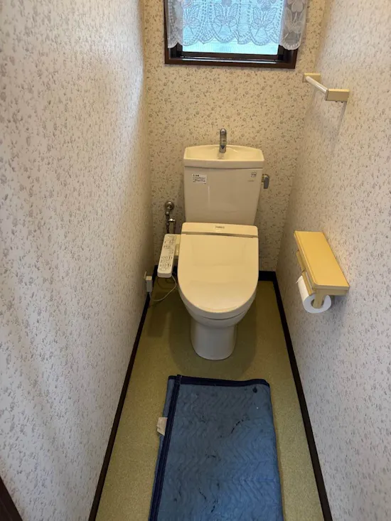 工事前　静岡県磐田市のお客様のトイレ工事