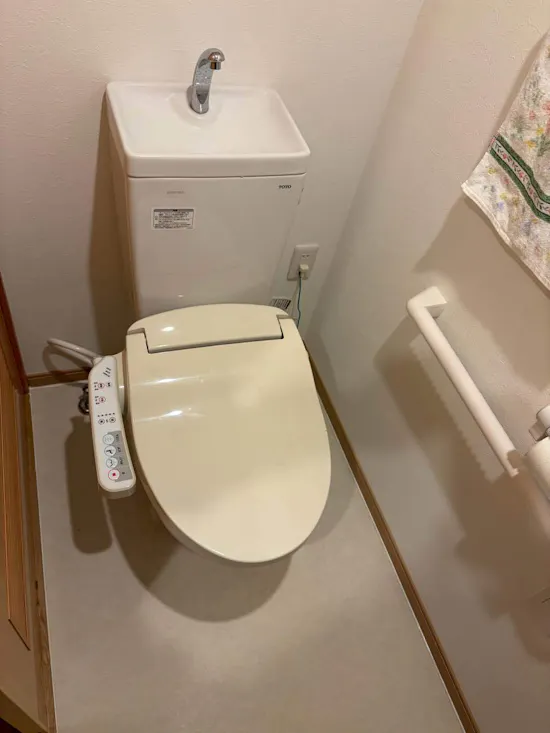工事後　山梨県富士吉田市のお客様のトイレ工事