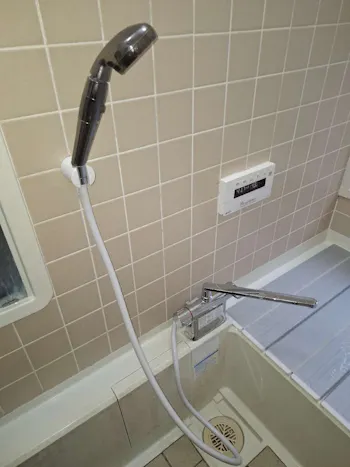 宮城県仙台市泉区のお客様の浴室水栓交換工事