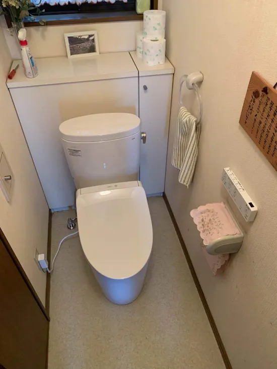 工事後　埼玉県行田市のお客様のトイレ工事