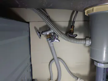 愛知県豊田市のお客様のキッチン水栓工事　具体的な工事内容2