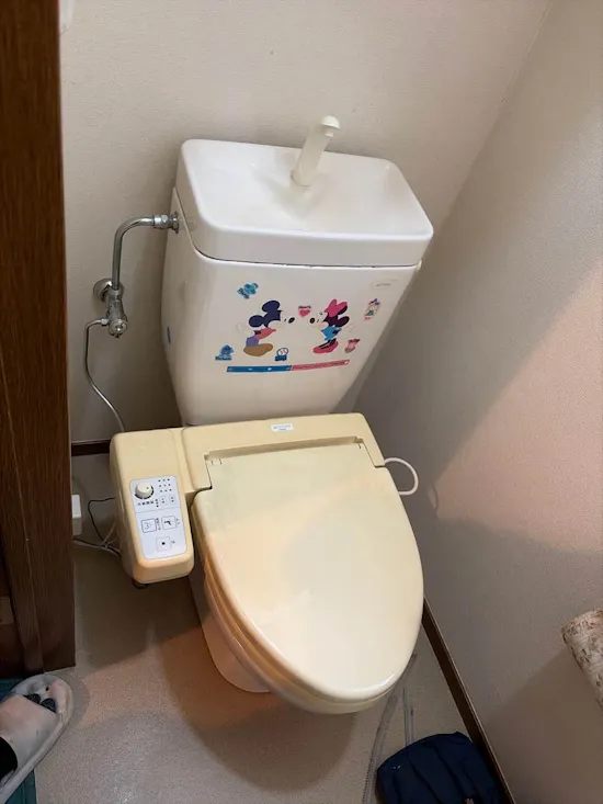 工事前　千葉県大網白里市のお客様のトイレ工事