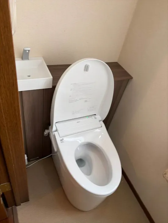 工事後　千葉県大網白里市のお客様のトイレ工事