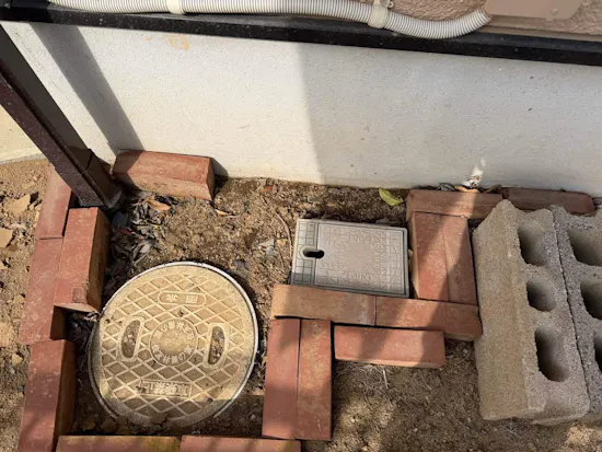 工事前　埼玉県加須市のお客様の水栓工事