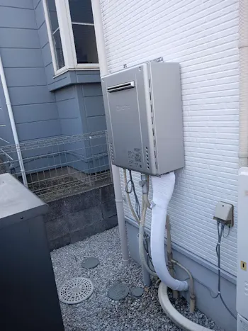 東京都昭島市のお客様の給湯器工事　具体的な工事内容2