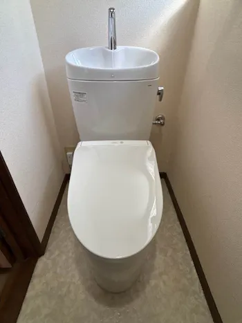 群馬県安中市のお客様のトイレ工事