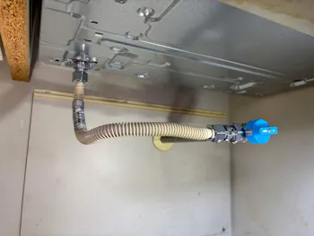 茨城県下妻市のお客様のビルトインコンロ・ガスコンロ工事　具体的な工事内容4