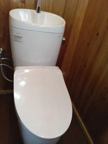 東京都西多摩郡奥多摩町のお客様のトイレ工事