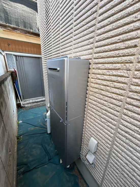 工事後　群馬県前橋市のお客様の給湯器工事