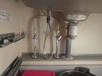 愛知県豊田市のお客様の水栓工事　具体的な工事内容1