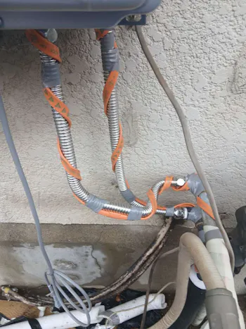 茨城県水戸市のお客様の給湯器工事　具体的な工事内容1