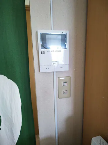 福島県いわき市のお客様のテレビドアホン交換工事　具体的な工事内容3