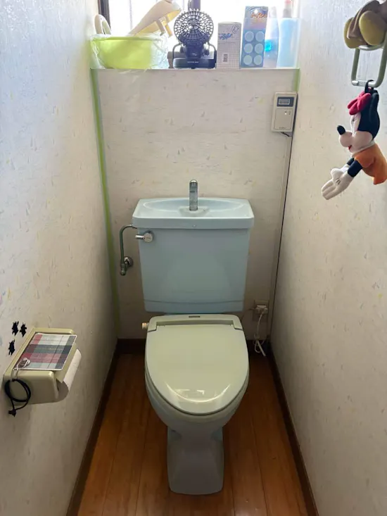 工事前　埼玉県川越市のお客様のトイレ工事
