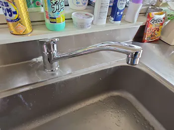 栃木県宇都宮市のお客様の水栓工事