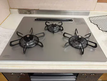 東京都多摩市のお客様のビルトインコンロ・ガスコンロ工事