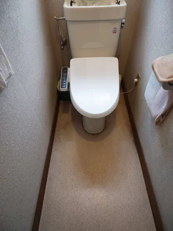 福島県いわき市のお客様のトイレ工事