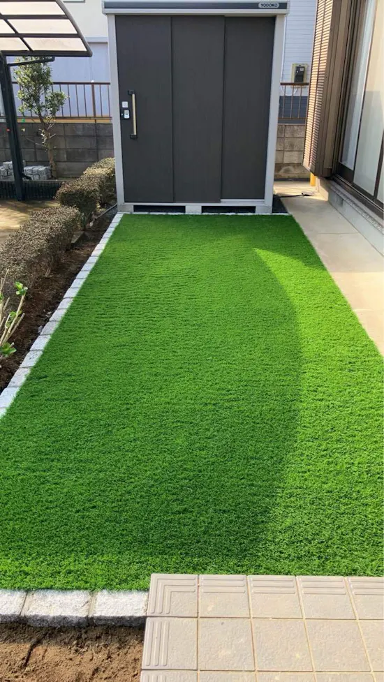 工事後　栃木県小山市のお客様の物置工事