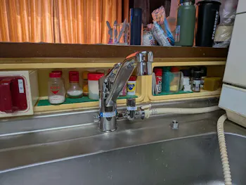 愛知県豊田市のお客様のキッチン水栓取替工事