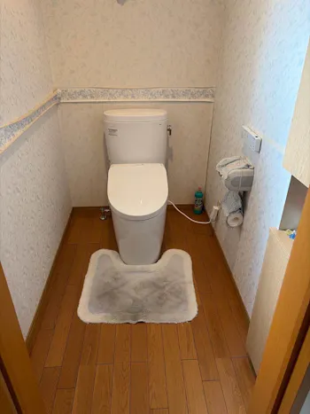 山梨県富士吉田市のお客様のトイレ工事