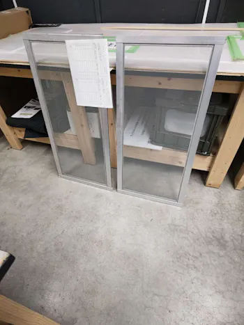 福島県いわき市のお客様の網戸工事