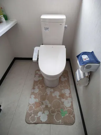 福島県いわき市のお客様のトイレ工事