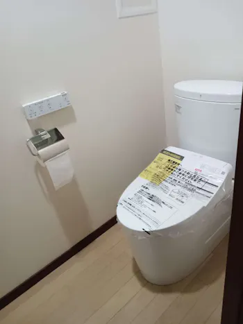 東京都青梅市のお客様のトイレ工事　具体的な工事内容1