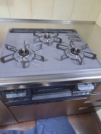 神奈川県秦野市のお客様のビルトインコンロ・ガスコンロ工事