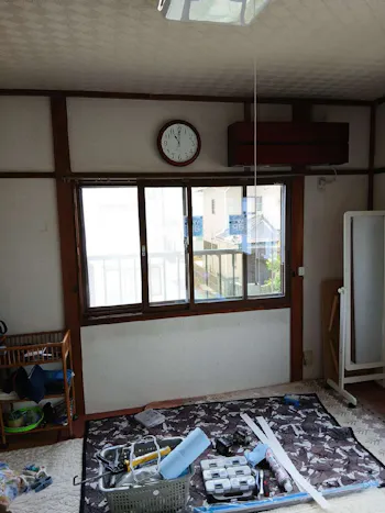 静岡県浜松市中央区のお客様の内窓工事　具体的な工事内容1