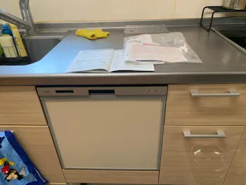 埼玉県加須市のお客様の食洗器交換工事