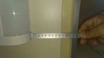 東京都福生市のお客様のキッチン手元灯交換工事　具体的な工事内容1